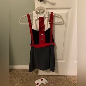 Spy figure skate dress